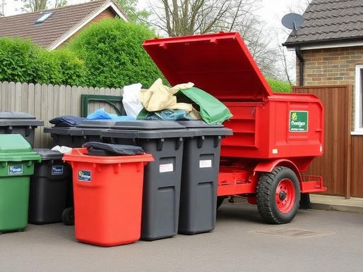 Bin hire company providing skip bins for residential waste disposal