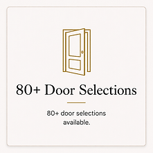 80+ Door Selections