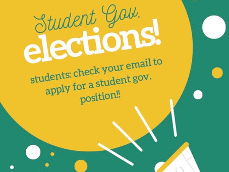 Student Government Elections!