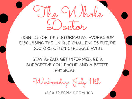 Wednesday Workshop: The Whole Doctor