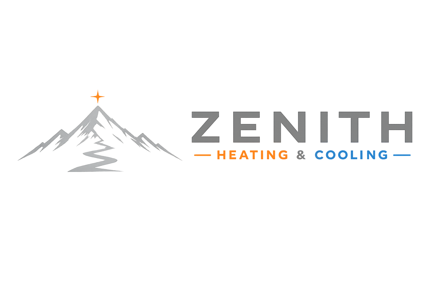 zenith mountain side no background