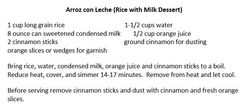 Arroz Con Leche