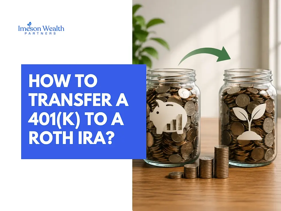 How to Transfer a 401(k) to a Roth IRA
