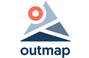 Logo de Outmap, plataforma de cartografía asociada