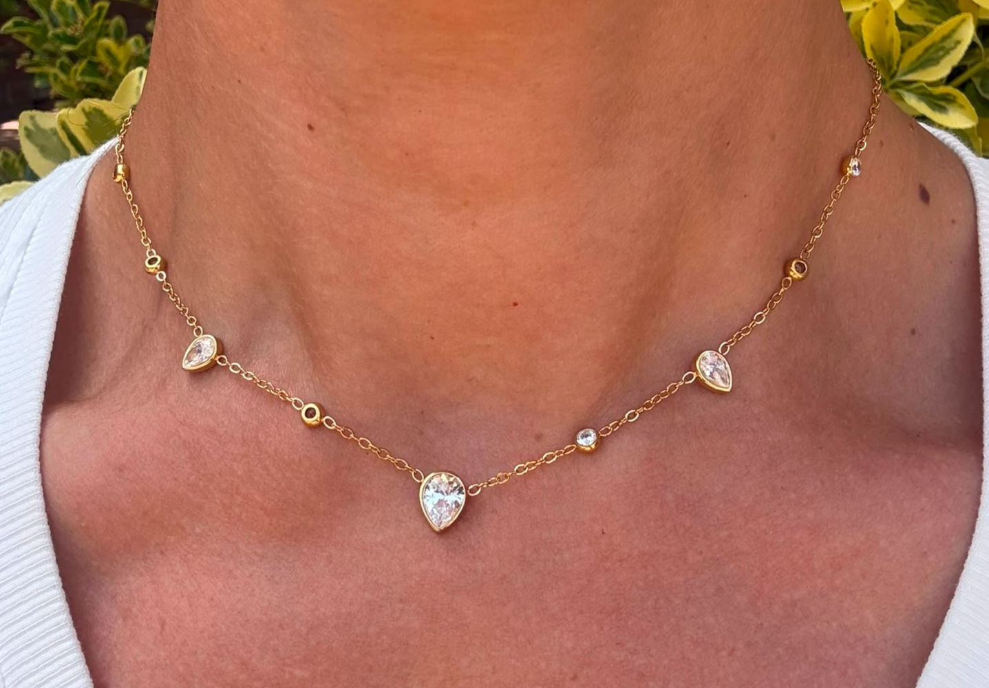 Collar con Circonitas