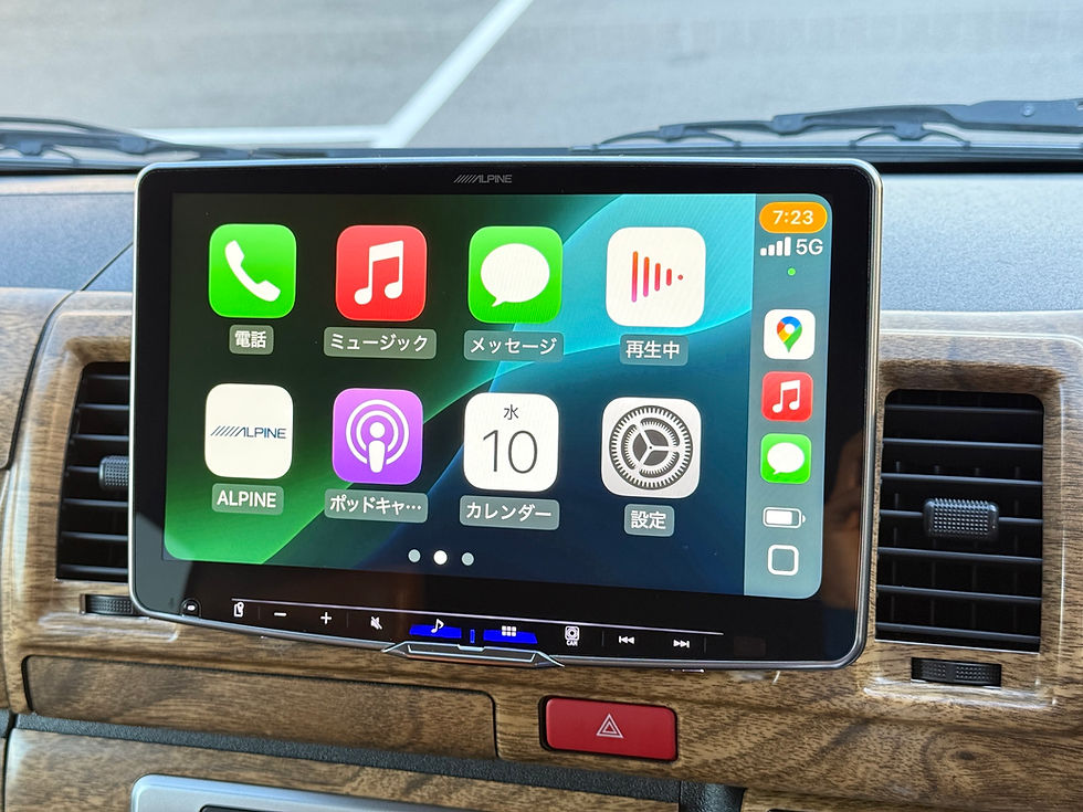 サムネイル： 【総額】 ハイエースバン 8型 アースカラーパッケージ アルパイン 11インチ 両側パワスラ 未使用 車検令和９年９月【オートローン有】