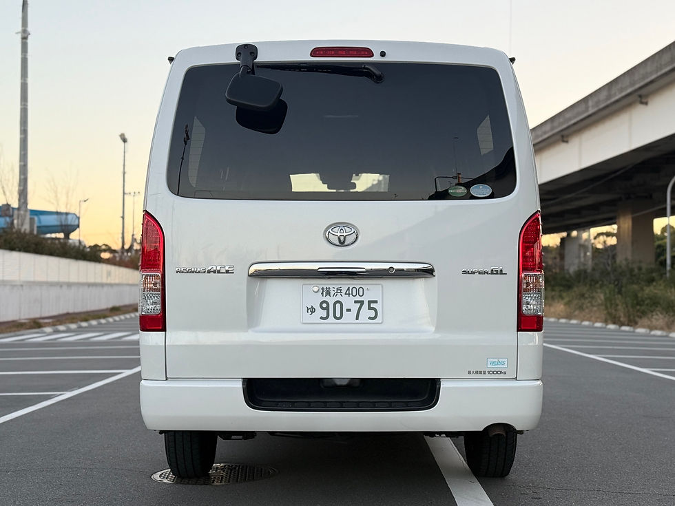 サムネイル： 【年末セール】 ハイエースバン 2.8 スーパーGL ディーゼル ターボ ホワイトパール 後席エアコン ETC 車検令和8年12月【オートローン最大120回】