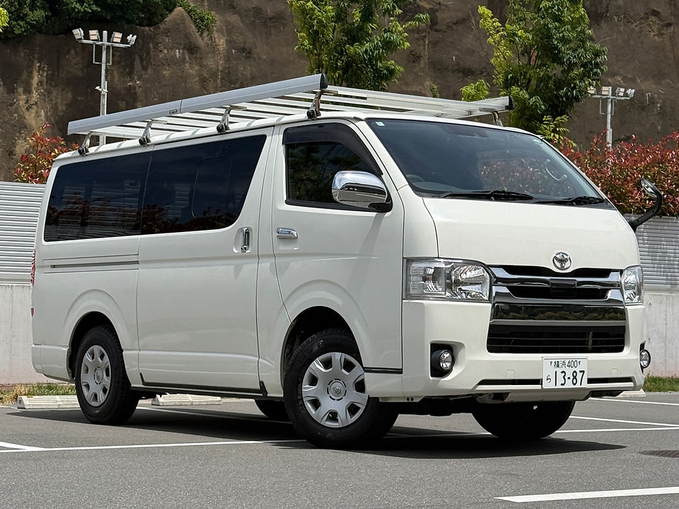 サムネイル： 【総額】 ハイエースバン スーパーGL ディーゼル 2.8 4WD 寒冷地仕様 ナビ テレビ バックモニター ETC 車検令和9年5月【オートローン有】