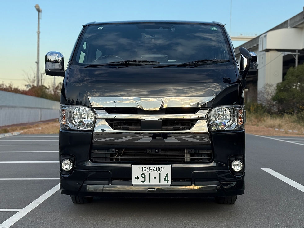 サムネイル： 【総額】 ハイエースバン 6型 ダークプライム2 両側パワースライド パノラミックビューモニター 11型ナビ 車検令和8年12月【オートローン】