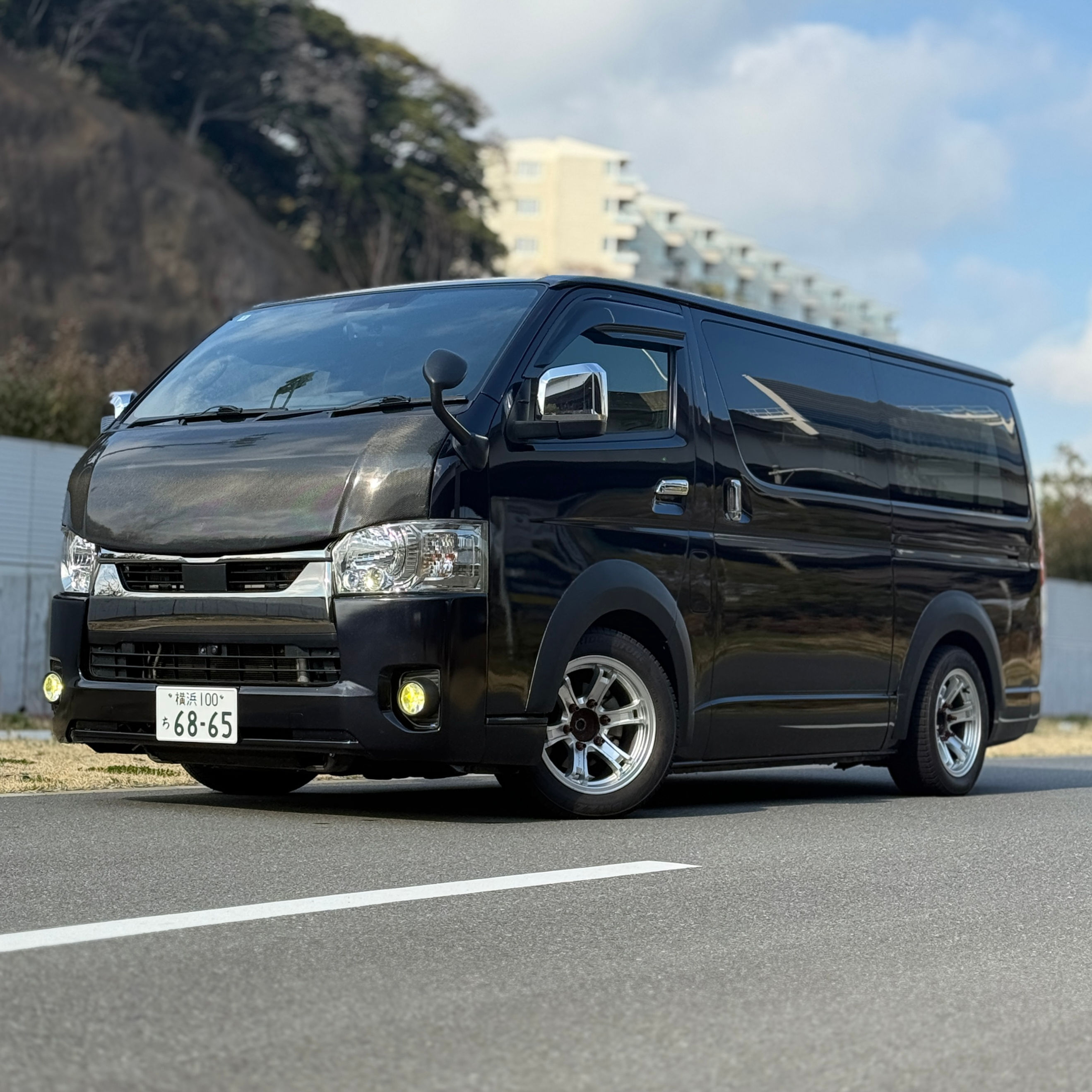 【総額】 ハイエースバン 6型 ダークプライム2 ディーゼル パノラミックビューモニター ベッド スライドフロア 車検令和9年3月【オートローン有】