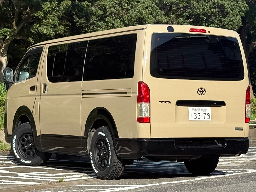 サムネイル： ハイエースバン DX 3.0 ディーゼル 4WD ナビ TV バックモニター ETC LED付バンパーガード
