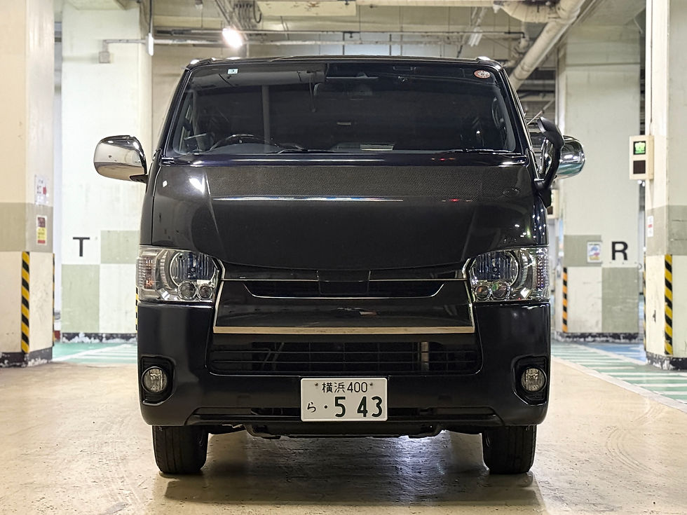 サムネイル： 【総額】ハイエースバン ダークプライム2 ディーゼル 2.8 ナビ TV Bモニター ETC 車検令和9年3月【オートローン有】