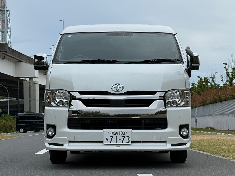 サムネイル： 【総額】 ハイエースバン ダークプライム2 ワイド ディーゼル デジタルインナーミラー ナビ TV 360度モニター 車検令和9年5月【オートローン有】