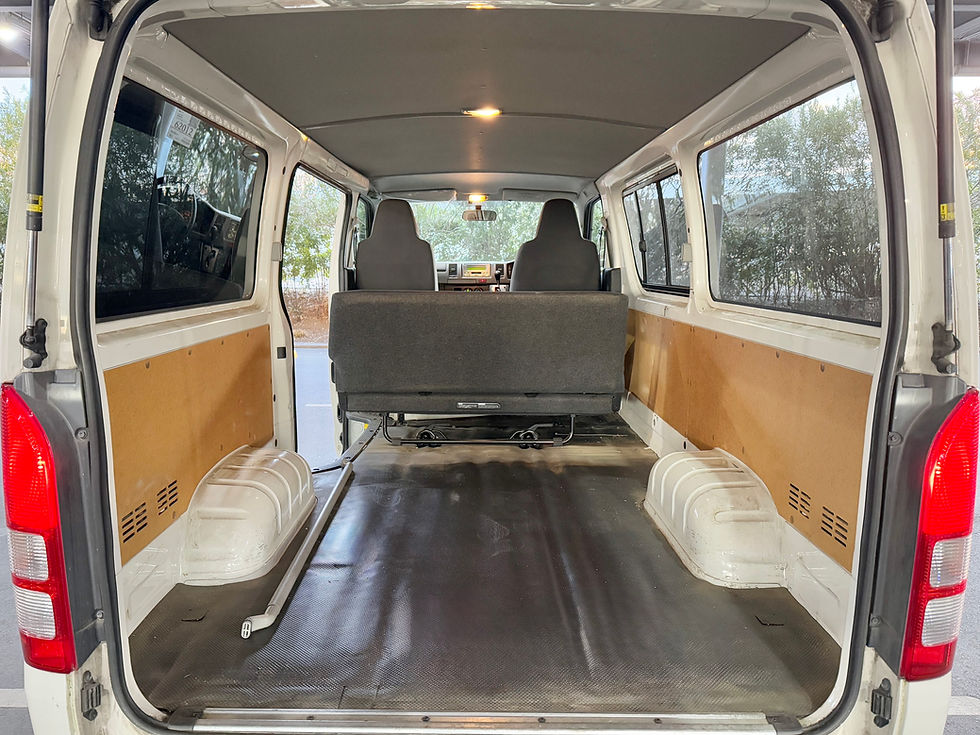 サムネイル： 【横浜・総額】3型 ハイエースバン 2.0 ロング DX キーレス 6人乗り ETC