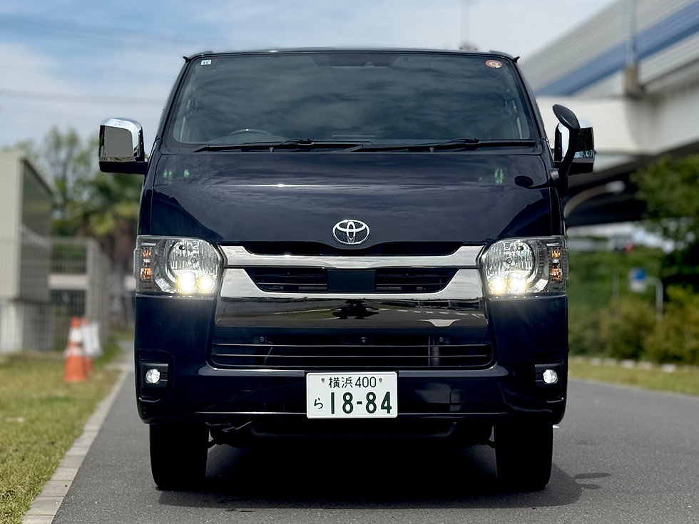 サムネイル： 【総額】ハイエースバン ダークプライム2 2.8 ディーゼル 4WD 寒冷地仕様 10型ナビ フルセグテレビ 360度カメラ 車検令和9年6月【オートローン有】