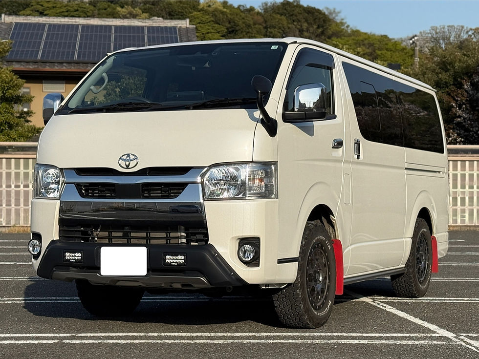 サムネイル： ハイエースバン 6型 ディーゼル 4WD スーパーGL TRD フローティング11型ナビ