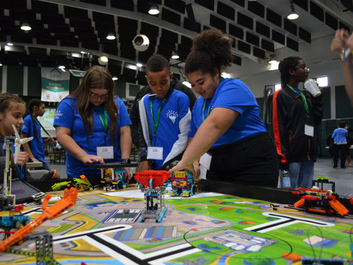 SLA Robotics Teams Compete in FIRST Lego League Challenge