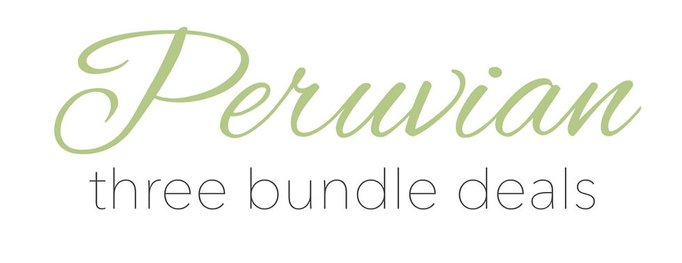 Thumbnail: Peruvian Bundled deals!!