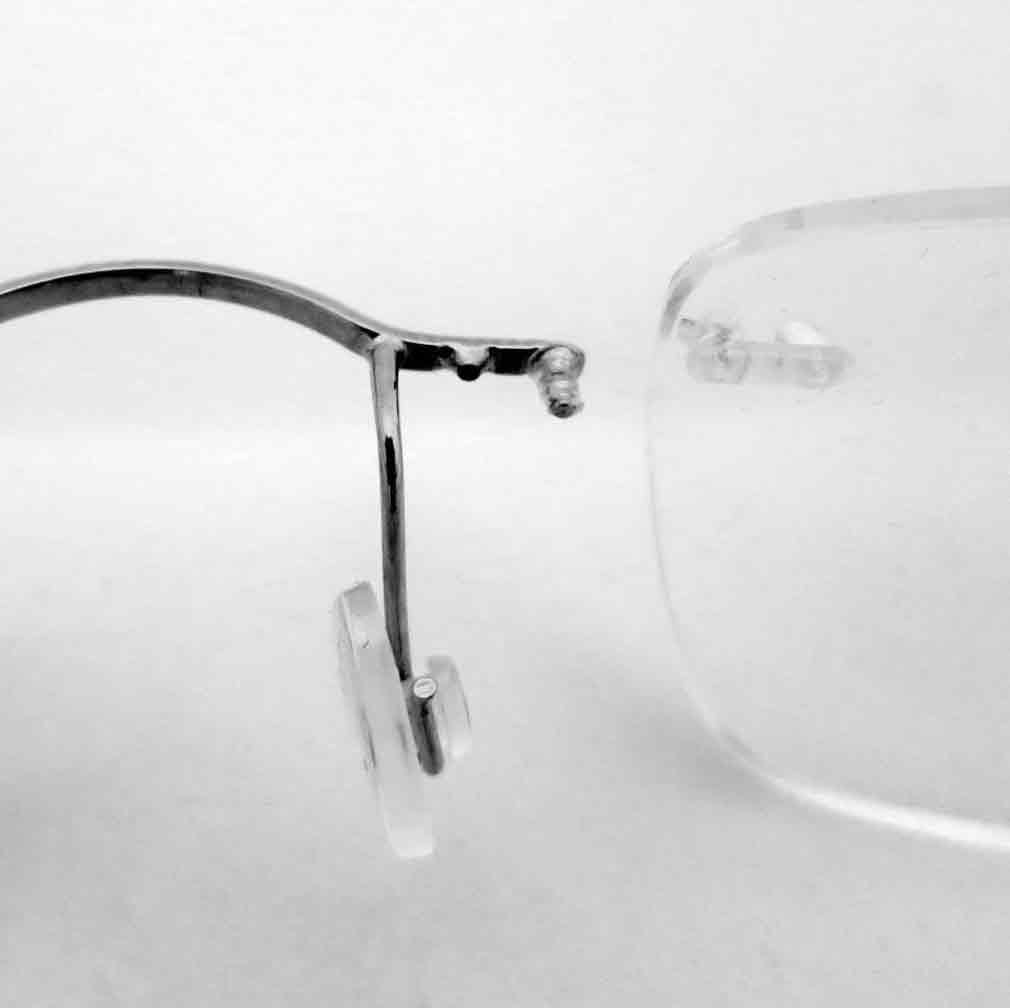 Rimless Glasses Bridge Repair