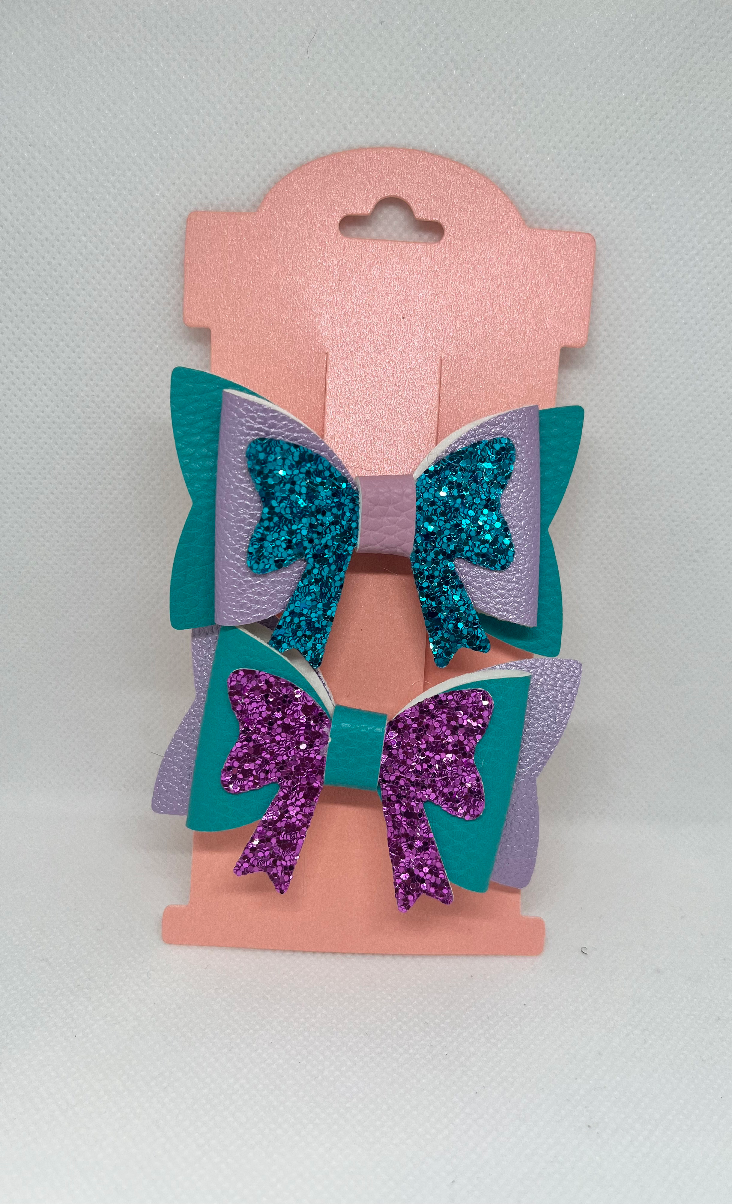 Pastel Shimmer Hair Bows