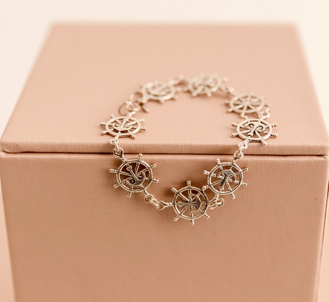 Pulseira com pingente Timao / Nautico