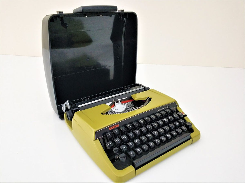 Küçük resim: Brother Deluxe 220 Vintage Daktilo