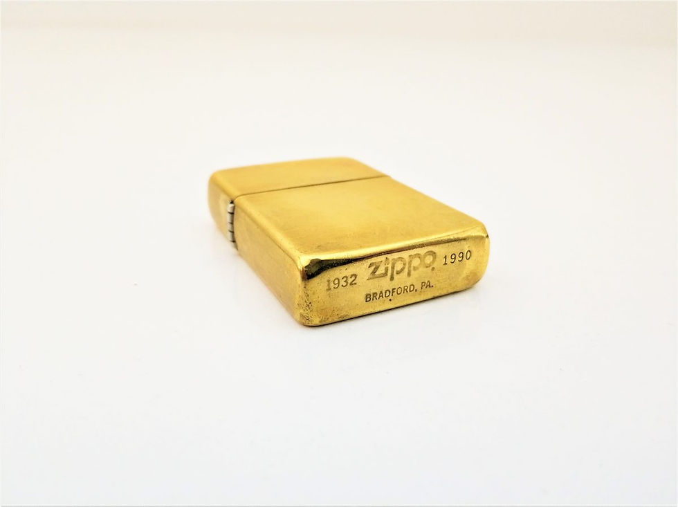 Küçük resim: 1932-1990 Özel Seri Solid Brass Orijinal Zippo