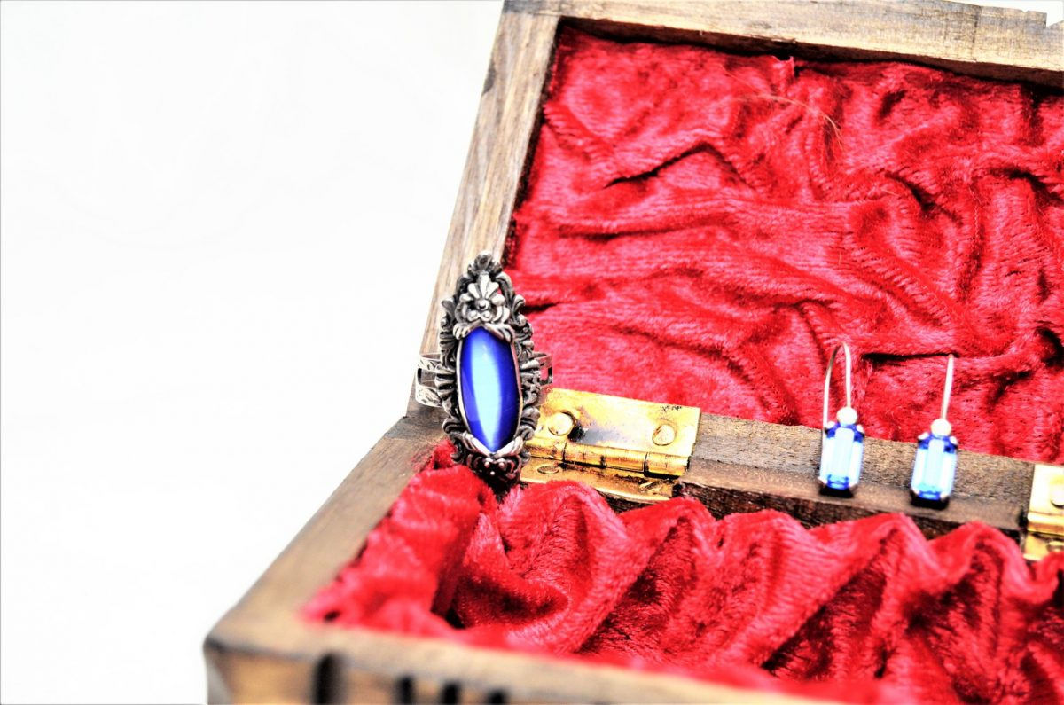 İsviçre Üretimi Parfüm Şişesi ve Takı Seti