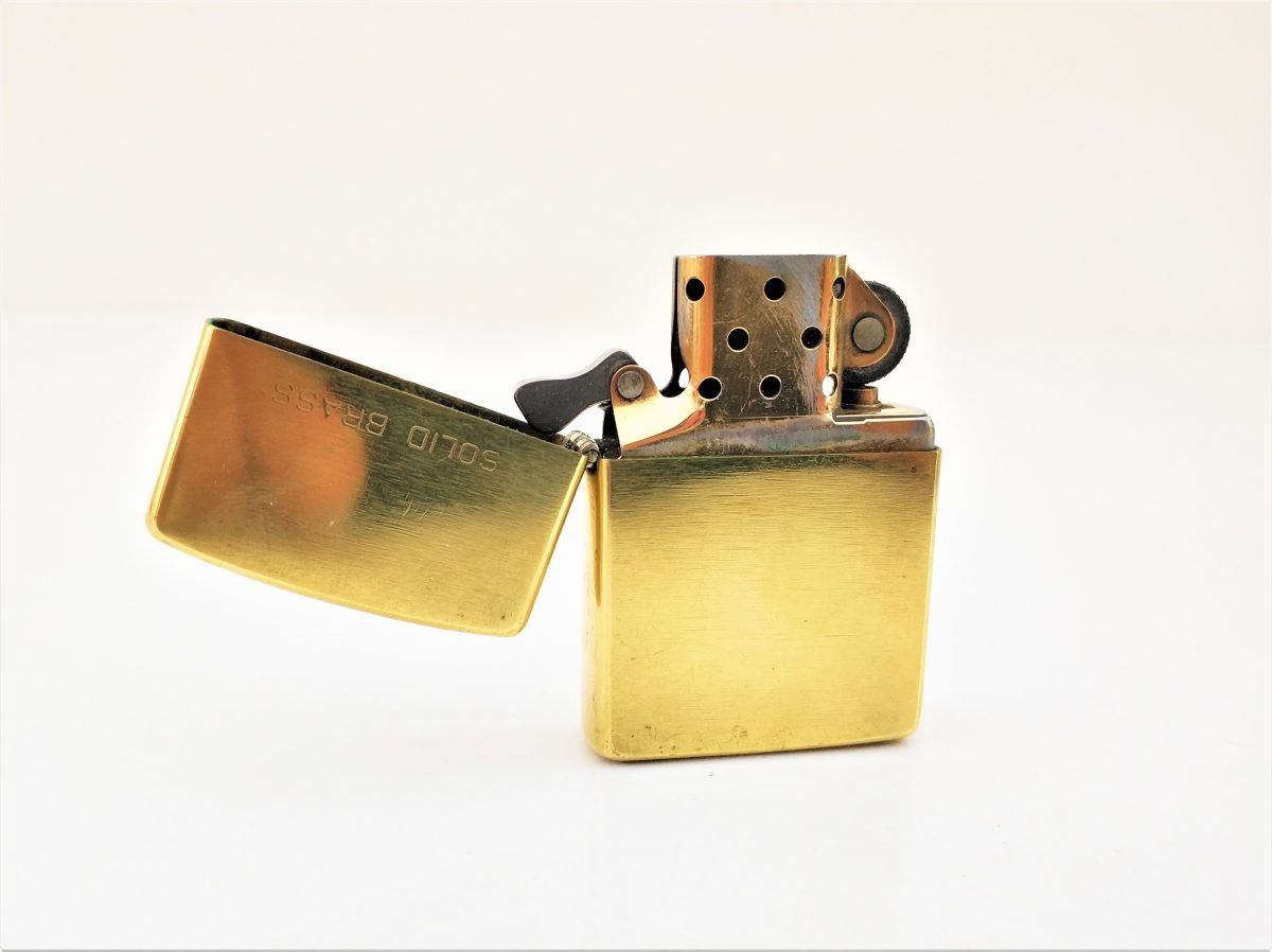 1932 Modelin 1992 Yeniden Üretimi Solid Brass OrijinalZippo