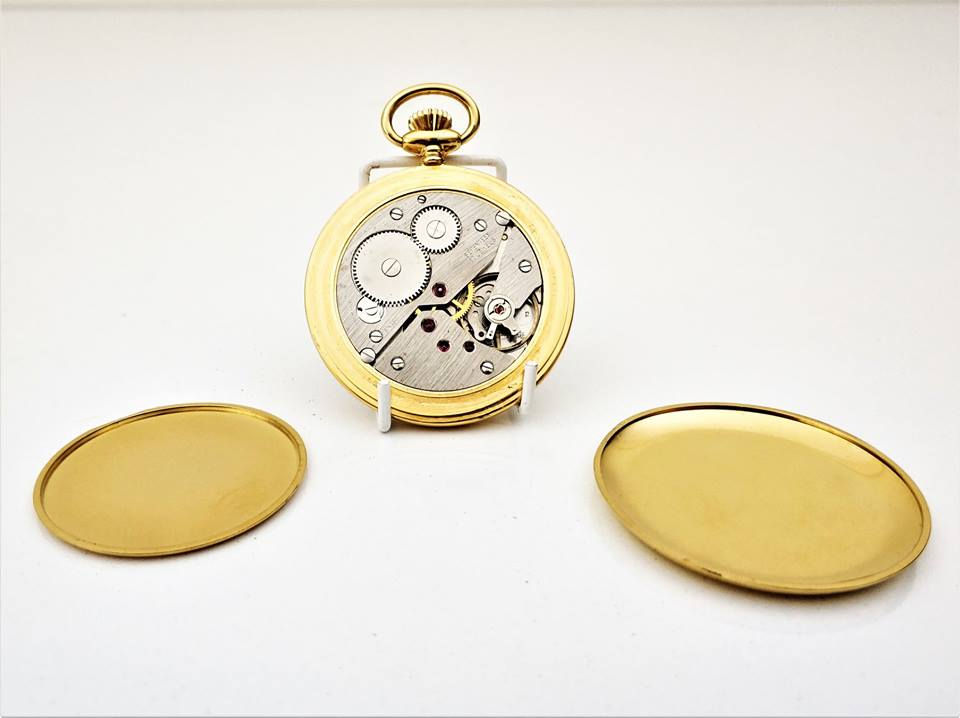 Küçük resim: İsviçre Üretimi Roamer Watch Solothurn Köstekli Cep Saati