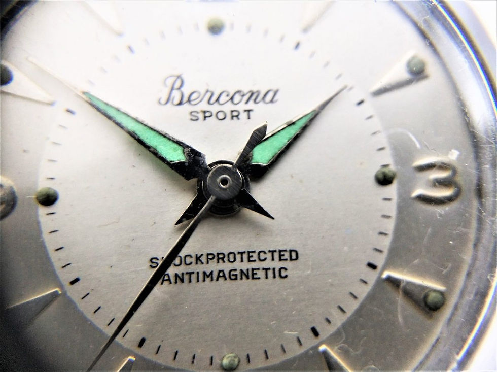Küçük resim: Bercona Sport Vintage Kurmalı Kol Saati