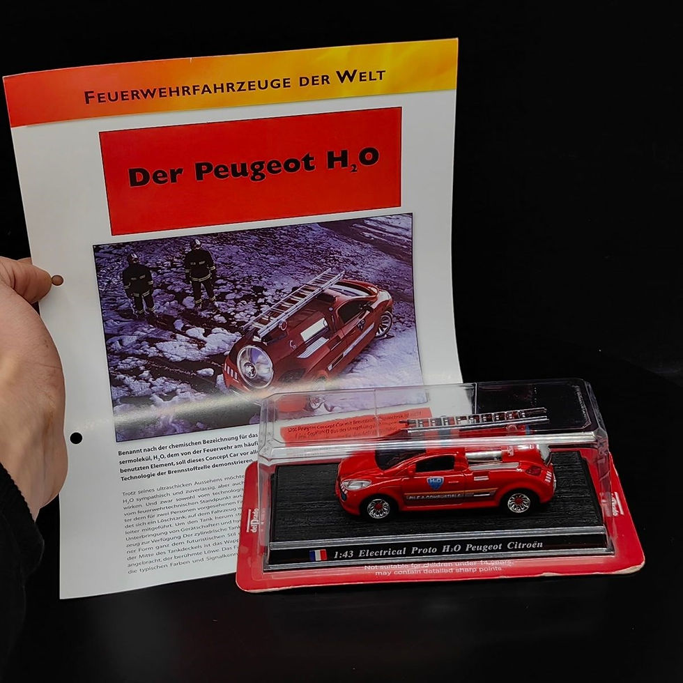 Küçük resim: Proto H2O Peugeot Citroen Delprado Lisanslı İtfaiye Arabası