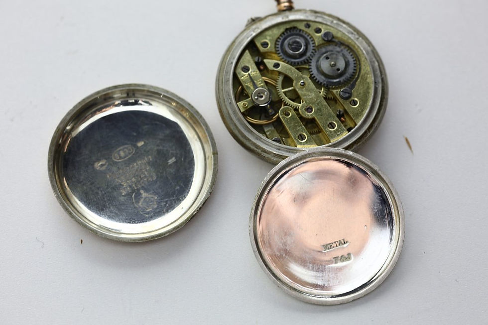 Küçük resim: İsviçre Üretimi Zenne Antika Cep Saati