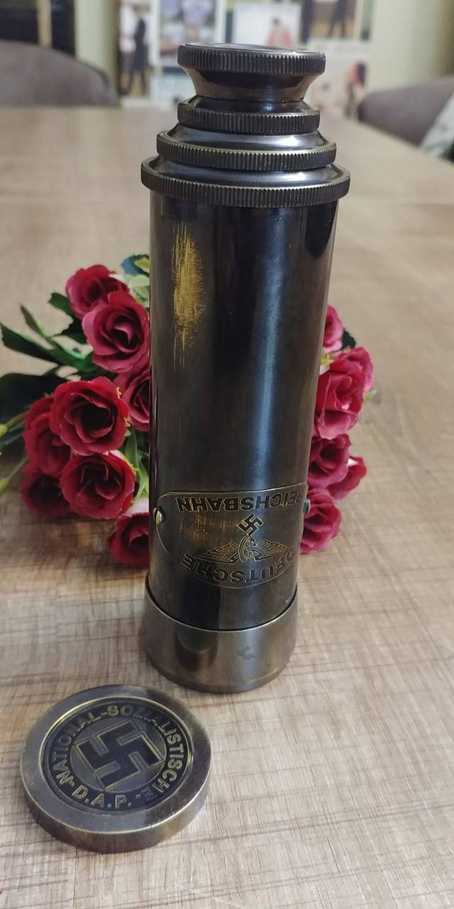 Küçük resim: Nazi Svastika Amblemli Gemici Dürbünü