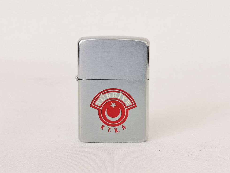 Küçük resim: Orijinal 1963 Kıbrıs Türk Kuvvetleri Alayı Zippo Çakmak 1963