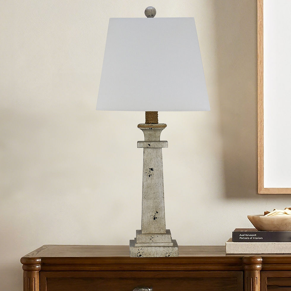 L-027 Archaistic Wood Decorative Table Lamp