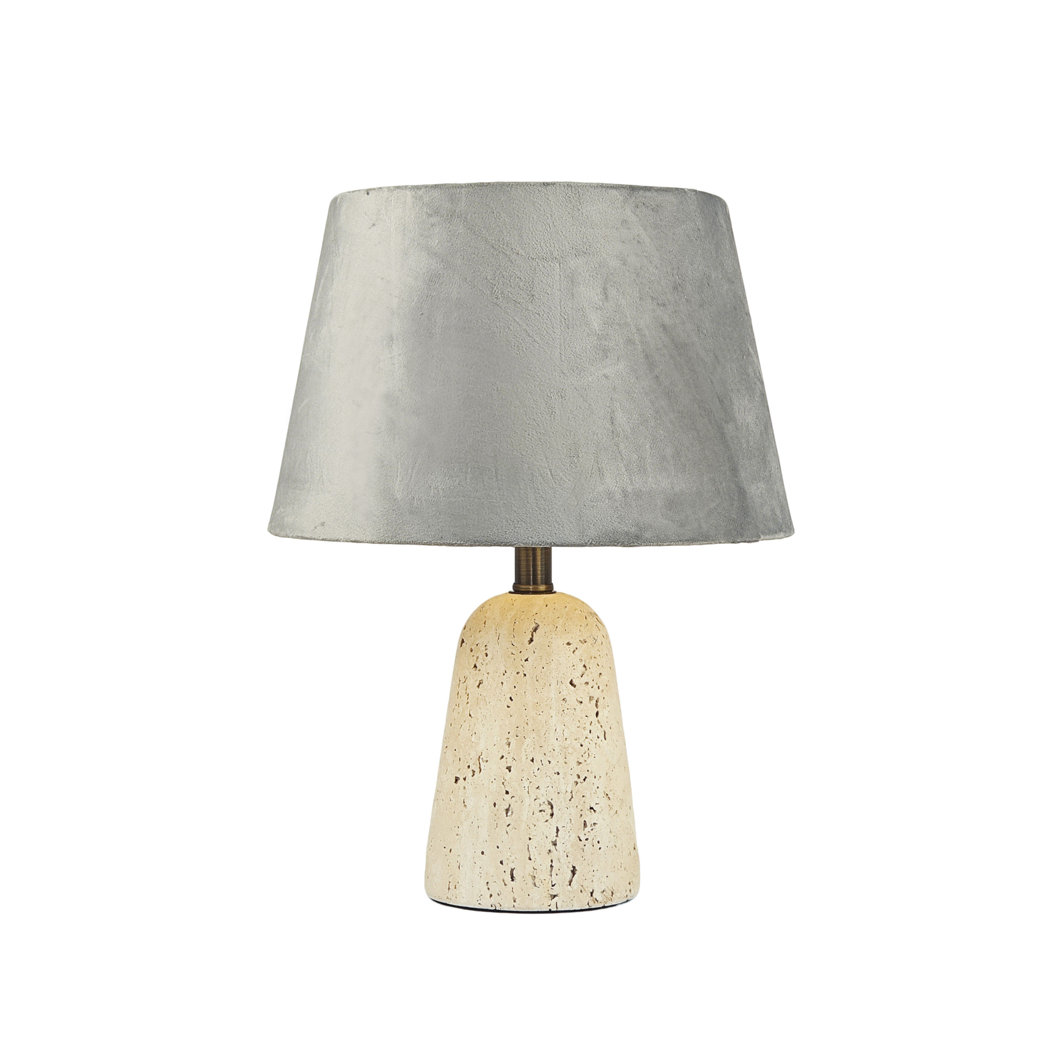 Deluxe Tarvertine Table Lamp