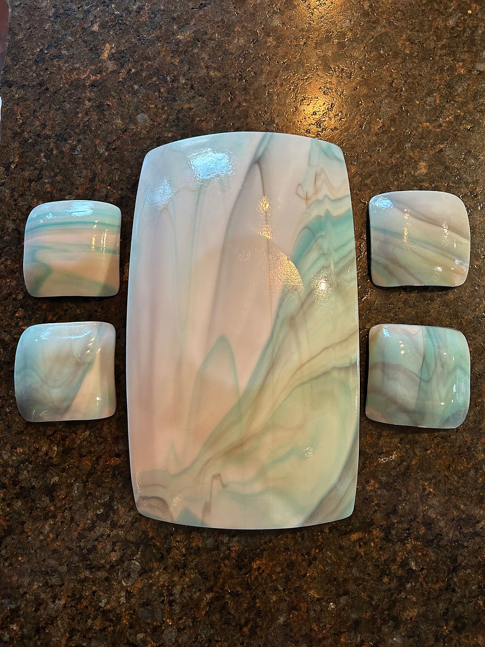 Thumbnail: Jupiter Sushi Set: Platter +4 Sauce Dishes