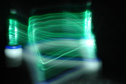 Luz objeto verde N° 6