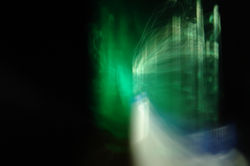 Luz objeto verde N° 8