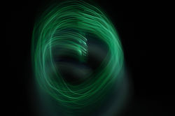 Luz objeto verde N° 5