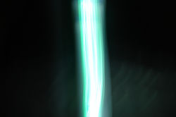 Luz objeto verde N° 7