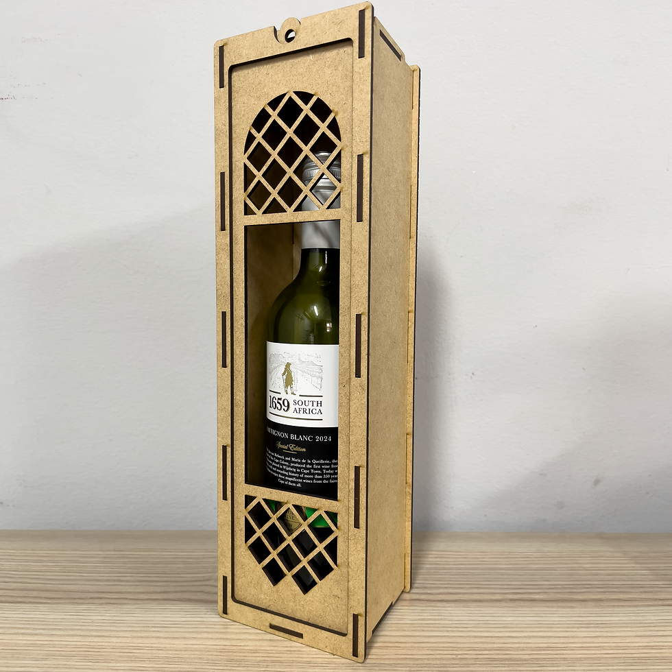 Thumbnail: Large Sliding Lid Wine Box (Excluding Wine)