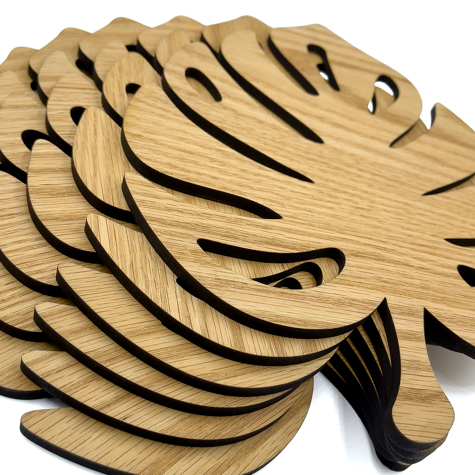 Thumbnail: Small Monstera Leaf Placemat (Set of 6)