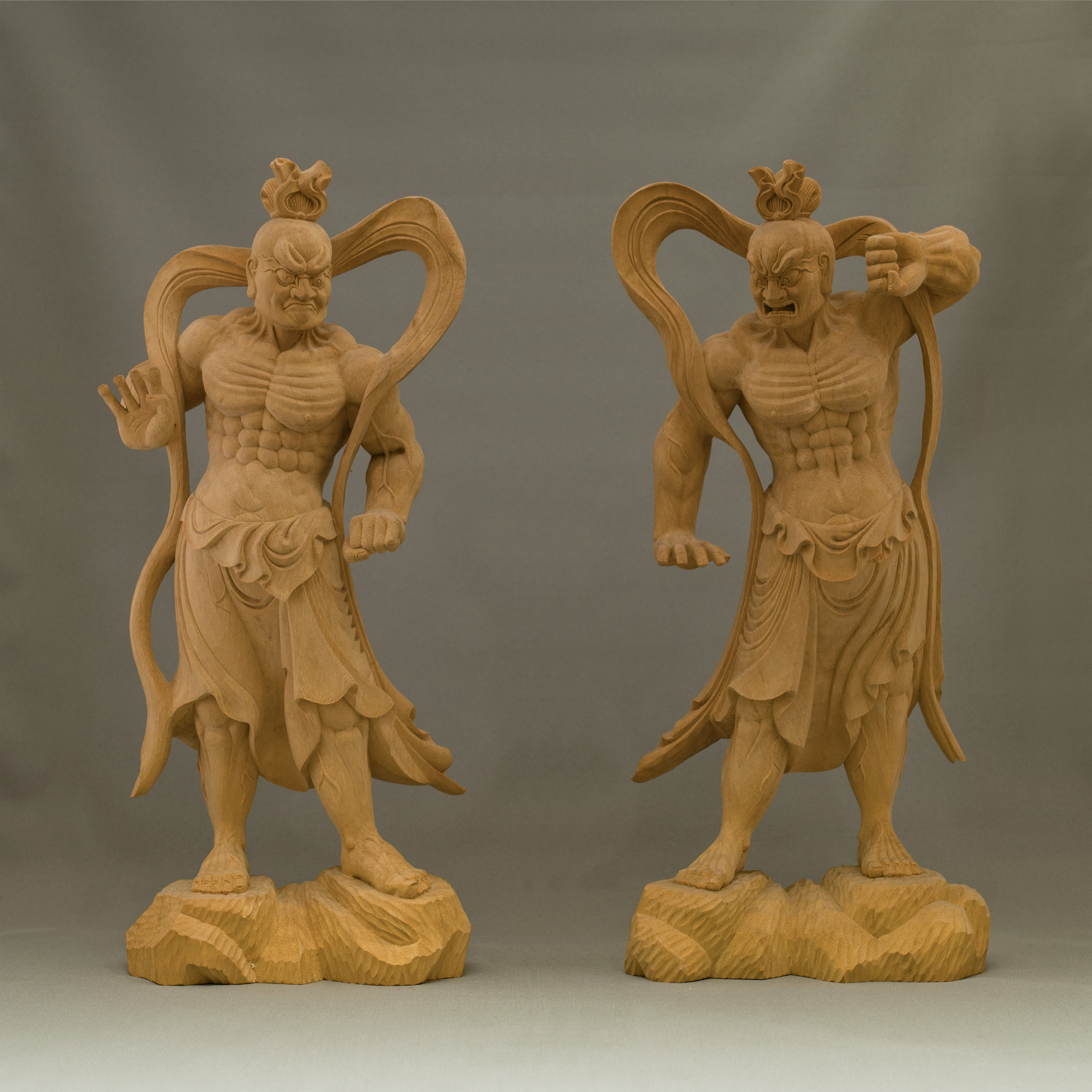 仁王像- 阿形像「金剛力士」吽形像「密迹力士」