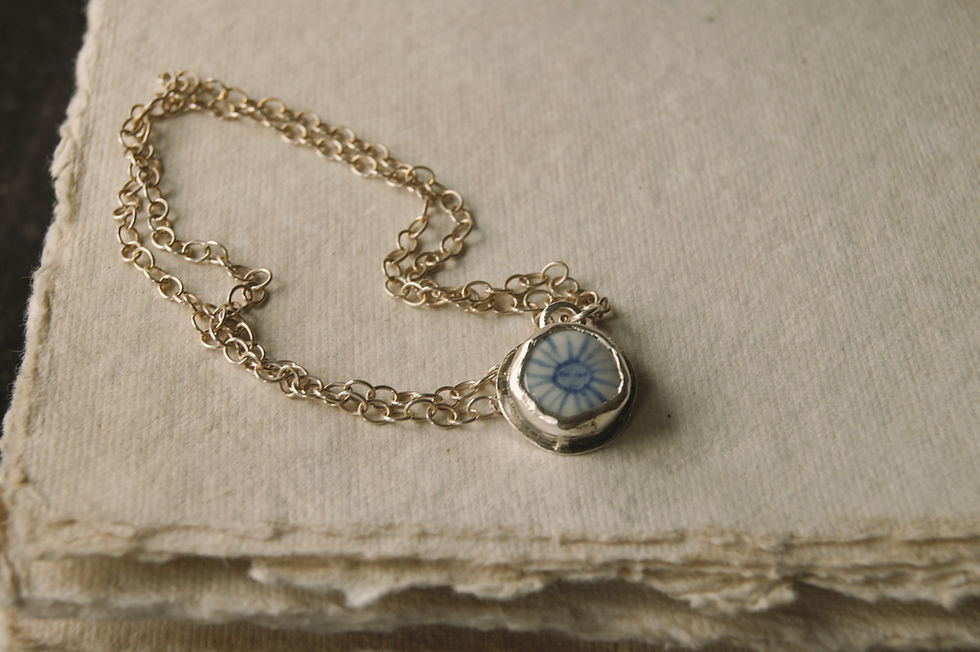 Thumbnail: Sun Pendant - Silver