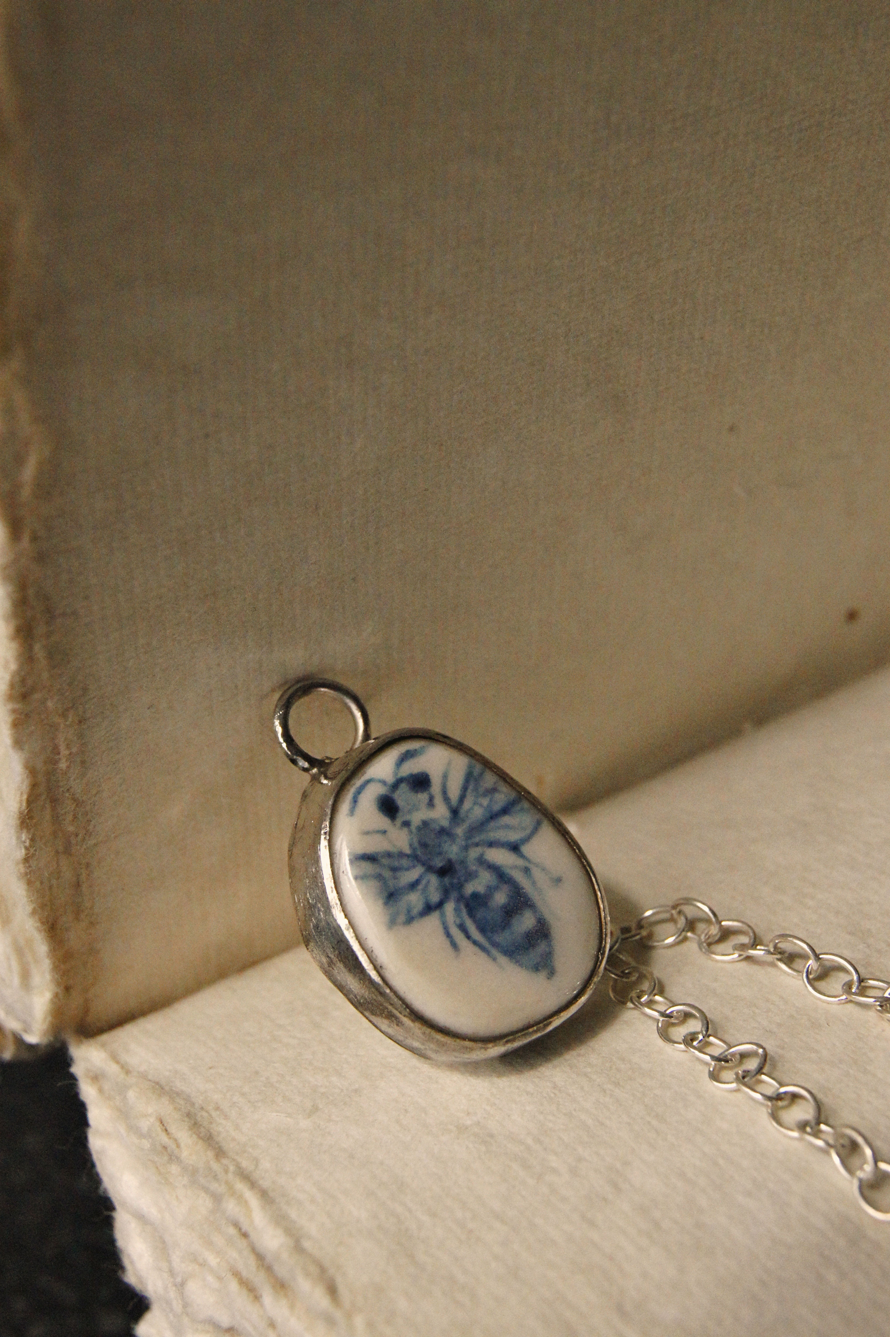 Wasp Pendant - Silver