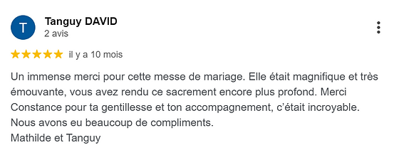 avis client