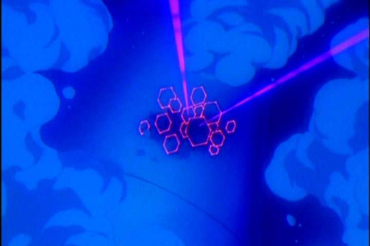 Image of Ireul's A.T. Field from NGE Episode 13