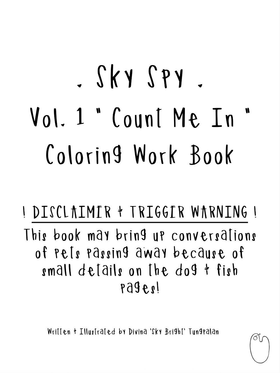 Thumbnail: Sky Spy, Vol.1 "Count Me In" Work & Coloring Book